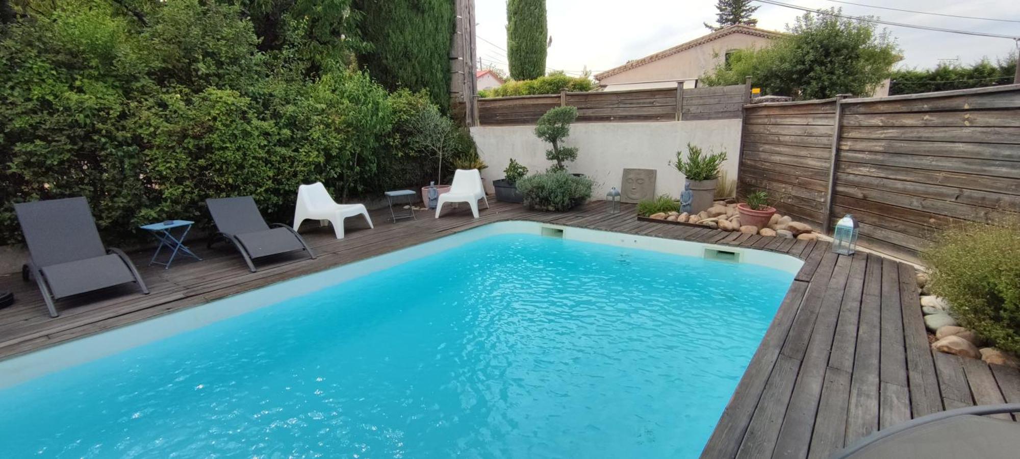 אקס-אן-פרובאנס Villa Pont De L'Arc A Aix Avec Piscine Au Calme 92 M2 מראה חיצוני תמונה